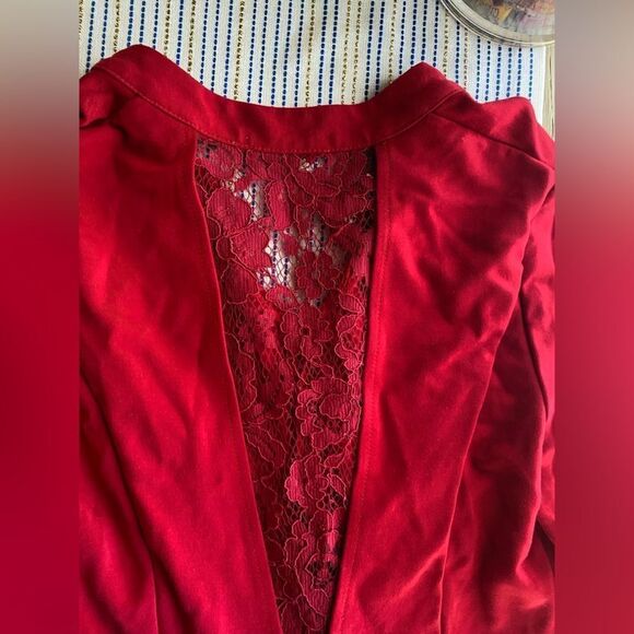 Philipp Plein Women Mini RED Dress  Size S  Bow Black - Picture 11 of 16